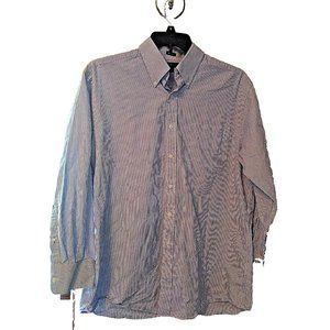 Tommy Hilfiger Mens Shirt Size 16 1/2 Button Down Regular Fit Long Sleeve